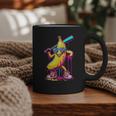 Banana With Baseball Bat Street Baseball Drip Graphic Print Coffee Mug Banana With Baseball Bat Street Baseball Drip Graphic Print Coffee Mug