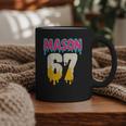 Baseball 6 7 Ice Cream Drip Number 67 Six Seven Meme Graphic Print Coffee Mug