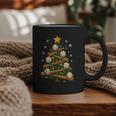 Baseball Bat Christmas Tree Lights Holiday Xmas Graphic Print Coffee Mug