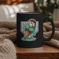 Baseball Boys Ice Cream Drip Baseball Boys Youth Mint Choco Graphic Print Coffee Mug