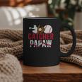 Baseball Catcher Papaw Proud Papaw Of A Baseball Catcher Graphic Print Coffee Mug