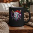 Baseball Christmas Santa Hat Baseball Christmas Drip Graphic Print Coffee Mug Baseball Christmas Santa Hat Baseball Christmas Drip Graphic Print Coffee Mug