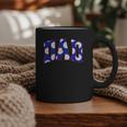 Baseball Dad Bold Varsity Style Letters Sport Themed Graphic Print Coffee Mug