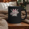 Baseball Dad With Coquette Cute Bow Sport Season Graphic Print Coffee Mug Baseball Dad With Coquette Cute Bow Sport Season Graphic Print Coffee Mug