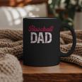 Baseball Dad For Father's Day Dad Daddy Baseball Lover Graphic Print Coffee Mug