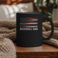 Baseball Dad Father's Day US Flag Baseball Graphic Print Coffee Mug Baseball Dad Father's Day US Flag Baseball Graphic Print Coffee Mug