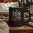 Baseball Dad Game Day USA Flag Graphic Print Coffee Mug