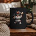 Baseball Dad Gnome With Baseball Bat For Grandpa Life Graphic Print Coffee Mug Baseball Dad Gnome With Baseball Bat For Grandpa Life Graphic Print Coffee Mug