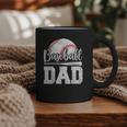 Baseball Dad Baseball Player Game Day Father's Day Graphic Print Coffee Mug