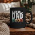 Baseball Dad Proud Little Slugger Father Humor Graphic Print Coffee Mug