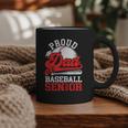 Baseball Dad Shirt Proud Dad Of A Baseball 2025 Senior Graphic Print Coffee Mug
