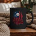 Baseball Dad USA American Flag 4th Of July Graphic Print Coffee Mug Baseball Dad USA American Flag 4th Of July Graphic Print Coffee Mug