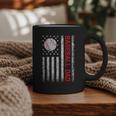 Baseball Dad USA American Flag Men Daddy Fathers Day Graphic Print Coffee Mug Baseball Dad USA American Flag Men Daddy Fathers Day Graphic Print Coffee Mug