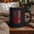Baseball Dad Usa American Flag Patriotic Dad Father's Day Graphic Print Coffee Mug Baseball Dad Usa American Flag Patriotic Dad Father's Day Graphic Print Coffee Mug