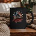 Baseball Dad USA Flag Graphic Print Coffee Mug Baseball Dad USA Flag Graphic Print Coffee Mug