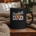 Baseball Dad Vintage Sports Fathers Day Baseball Fan Graphic Print Coffee Mug