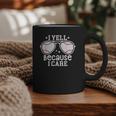 Baseball Dad I Yell Because I Care Baseball Dads Graphic Print Coffee Mug Baseball Dad I Yell Because I Care Baseball Dads Graphic Print Coffee Mug