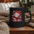 Baseball Drip Ice Cream Boys Kids Youth Valentines Graphic Print Coffee Mug
