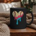 Baseball Drip Melting Ice Cream Baseball Heart Boys Girls Graphic Print Coffee Mug Baseball Drip Melting Ice Cream Baseball Heart Boys Girls Graphic Print Coffee Mug