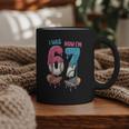 Baseball Ice Cream I Was 6 Now I'm 7 67 Birthday Boy Graphic Print Coffee Mug Baseball Ice Cream I Was 6 Now I'm 7 67 Birthday Boy Graphic Print Coffee Mug