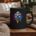 Baseball Ice Cream Drip Baseball Dad Sports Fan Youth Boys Graphic Print Coffee Mug