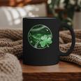 Baseball Irish Shamrock Lucky Clover St Patricks Day Boys Graphic Print Coffee Mug