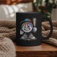 Baseball Mascot Attitude Graffiti Splash Bat Cap Graphic Print Coffee Mug Baseball Mascot Attitude Graffiti Splash Bat Cap Graphic Print Coffee Mug
