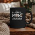 Baseball Mom Caffeine Fueled Game Day Essential Graphic Print Coffee Mug Baseball Mom Caffeine Fueled Game Day Essential Graphic Print Coffee Mug