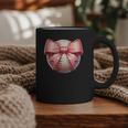 Baseball Mom Coquette Pink Bow Baseball Mom Graphic Print Coffee Mug Baseball Mom Coquette Pink Bow Baseball Mom Graphic Print Coffee Mug