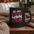 In My Baseball Mom Era Cute Groovy Baseball Graphic Print Coffee Mug In My Baseball Mom Era Cute Groovy Baseball Graphic Print Coffee Mug