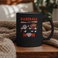Baseball Mom Heart Baseball Mama Mother's Day Graphic Print Coffee Mug