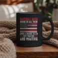 Baseball Mom Inside Us All There Lives a Zombie Sport Graphic Print Coffee Mug Baseball Mom Inside Us All There Lives a Zombie Sport Graphic Print Coffee Mug