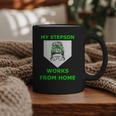 Baseball Mom Quote My Stepson Works From Home Graphic Print Coffee Mug Baseball Mom Quote My Stepson Works From Home Graphic Print Coffee Mug