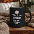 This Is My Baseball Pajama Shirt For Players Teens Boys Girl Graphic Print Coffee Mug