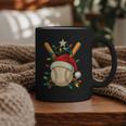 Baseball Santa Christmas Ball Baseball Lover Player Boys Graphic Print Coffee Mug