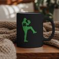 Baseball Shamrock St Patrick's Day Saint Paddy's Graphic Print Coffee Mug