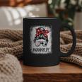 Bleached Nanny Life Soccer Messy Bun Baseball Game Day Graphic Print Coffee Mug Bleached Nanny Life Soccer Messy Bun Baseball Game Day Graphic Print Coffee Mug