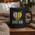 Bonus Mom Of Both Half Baseball Softball Ice Cream Drip Graphic Print Coffee Mug Bonus Mom Of Both Half Baseball Softball Ice Cream Drip Graphic Print Coffee Mug