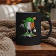 Boys St Patricks Day Irish Flag Kids Baseball Ice Cream Drip Graphic Print Coffee Mug