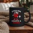 Boys Valentines Baseball Drip Icecream Stealing Hearts Kids Graphic Print Coffee Mug Boys Valentines Baseball Drip Icecream Stealing Hearts Kids Graphic Print Coffee Mug
