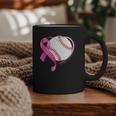 Breast Cancer Awareness Baseball Mom Graphic Print Coffee Mug Breast Cancer Awareness Baseball Mom Graphic Print Coffee Mug