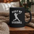 Built By Baseball Baseball For Men Women Boys Players Graphic Print Coffee Mug Built By Baseball Baseball For Men Women Boys Players Graphic Print Coffee Mug
