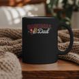 Cheer Baseball Dad My Favorite Cheerleader Calls Me Dad Red Graphic Print Coffee Mug