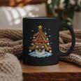 Christmas Baseball Tree Lights Xmas Graphic Print Coffee Mug Christmas Baseball Tree Lights Xmas Graphic Print Coffee Mug