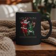 Christmas Santa Baseball Ugly Sweater Graphic Print Coffee Mug