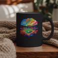 Colorful Baseball Field Home Run Baseball Player Fans Graphic Print Coffee Mug