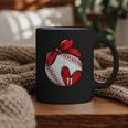 Custom Baseball Mom Number 11 Heart For Mom Mommy Graphic Print Coffee Mug