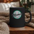 Cute Mama Script Font On Baseball Mom Graphic Print Coffee Mug Cute Mama Script Font On Baseball Mom Graphic Print Coffee Mug