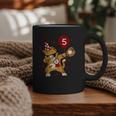 Dabbing Cool Cat Baseball 5th Birthday Graphic Print Coffee Mug Dabbing Cool Cat Baseball 5th Birthday Graphic Print Coffee Mug