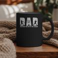 Dad Baseball The Man The Myth The Legend Daddy Father's Day Graphic Print Coffee Mug